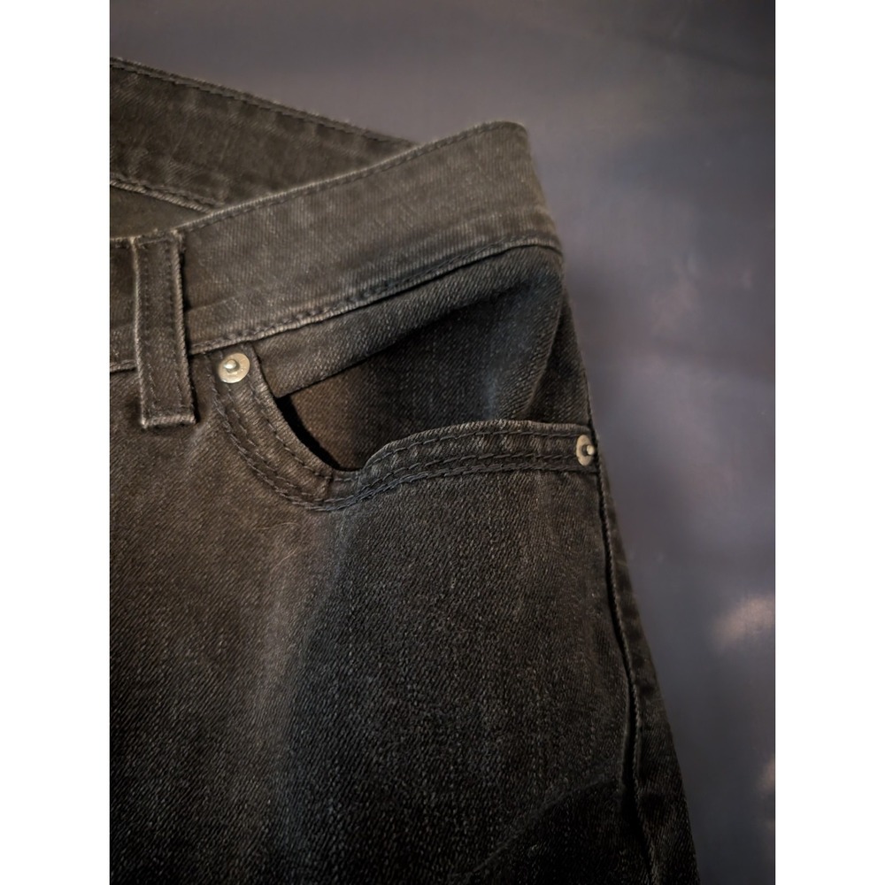 Levis Women 529 Curvy Skinny Leg Jeans Black Tab Dark Wash Mid Rise Slim Fit 29 - Picture 4 of 10
